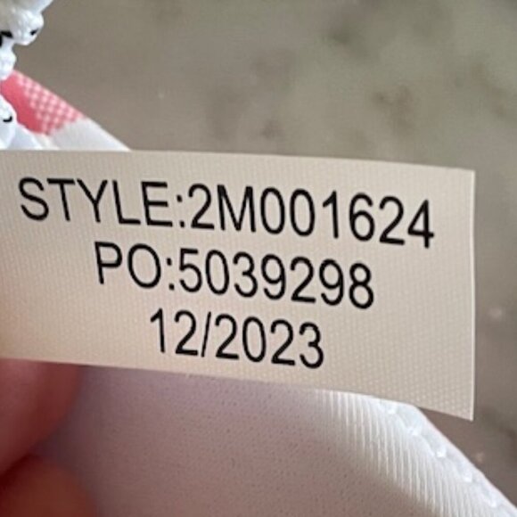 VINEYARD VINES Triangle Bikini Top Cayman Gingham L - Picture 9 of 13